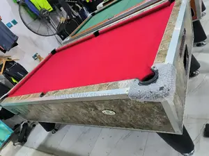 New Pool Coin Table Reddish Hdf 7ft