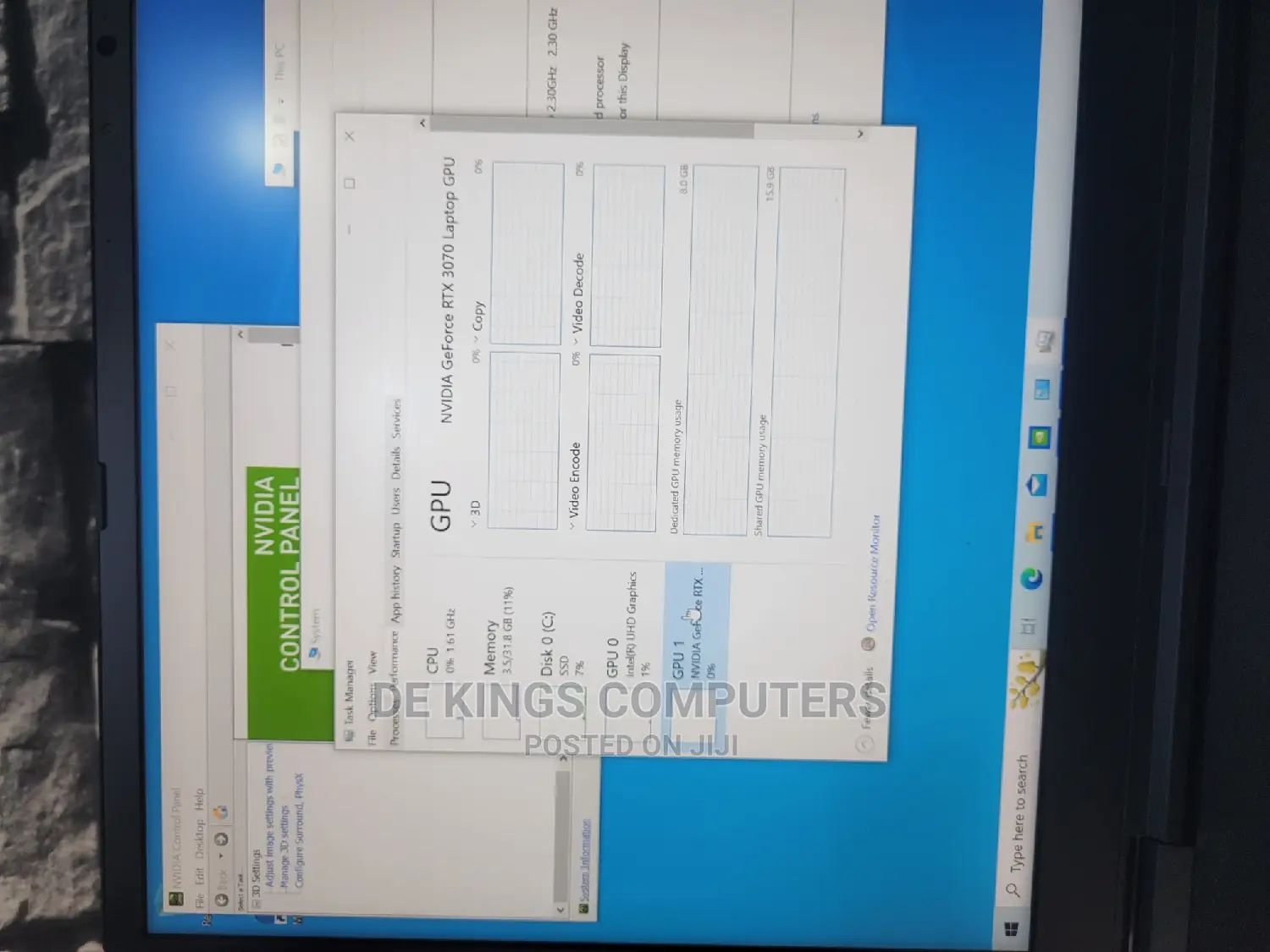 New Laptop 32GB Intel Core I7 SSD 1T