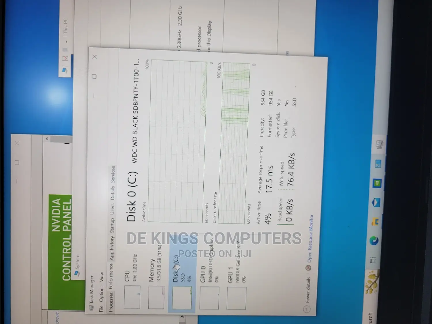 New Laptop 32GB Intel Core I7 SSD 1T