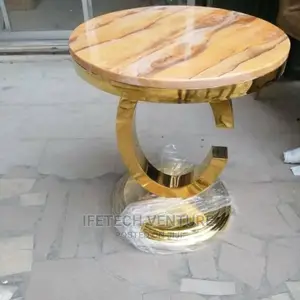 Golden Center Table