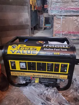 Brand New(Power-Value)3.5kva Generator/ Copper/Key Start/