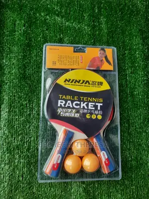 Table Tennis Bat and Egg