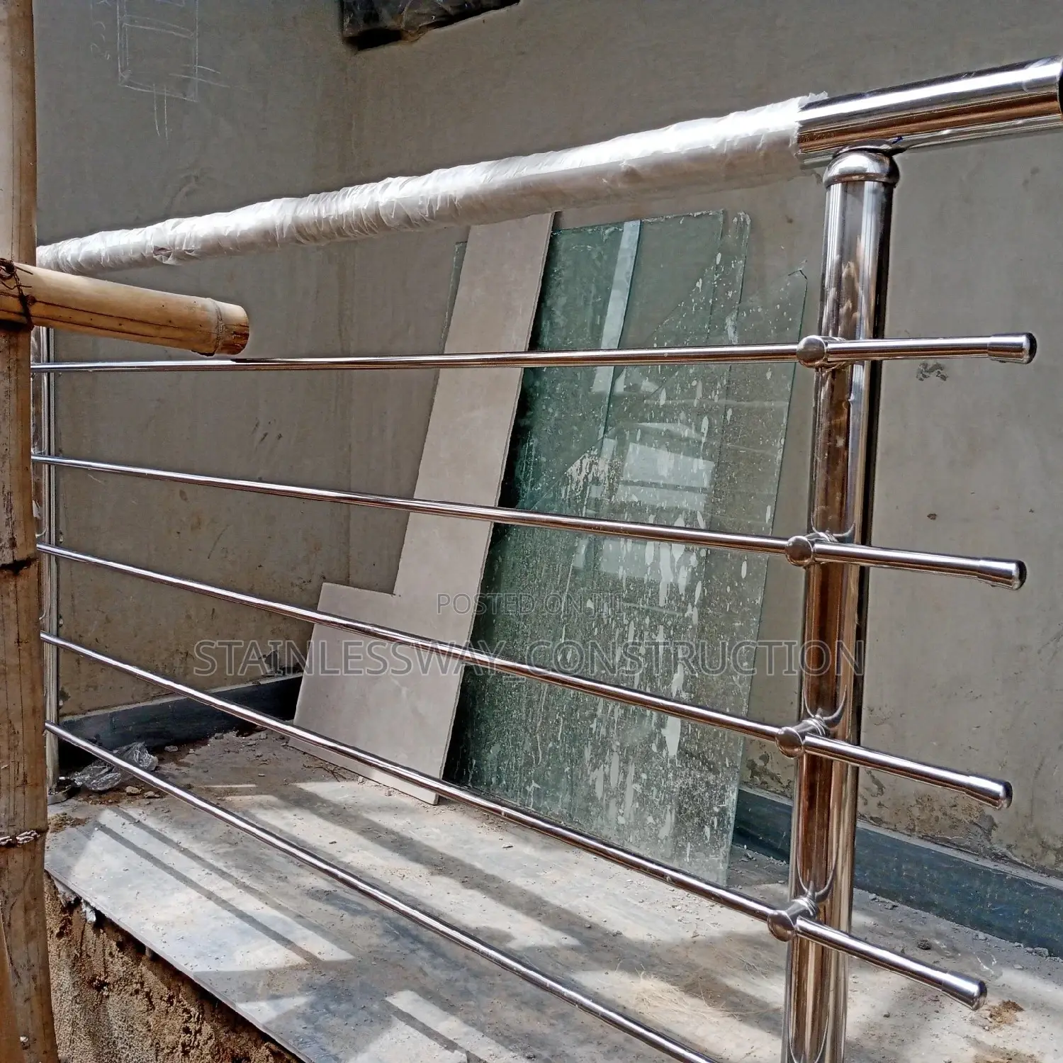Stainless Handrail Design At Apo District