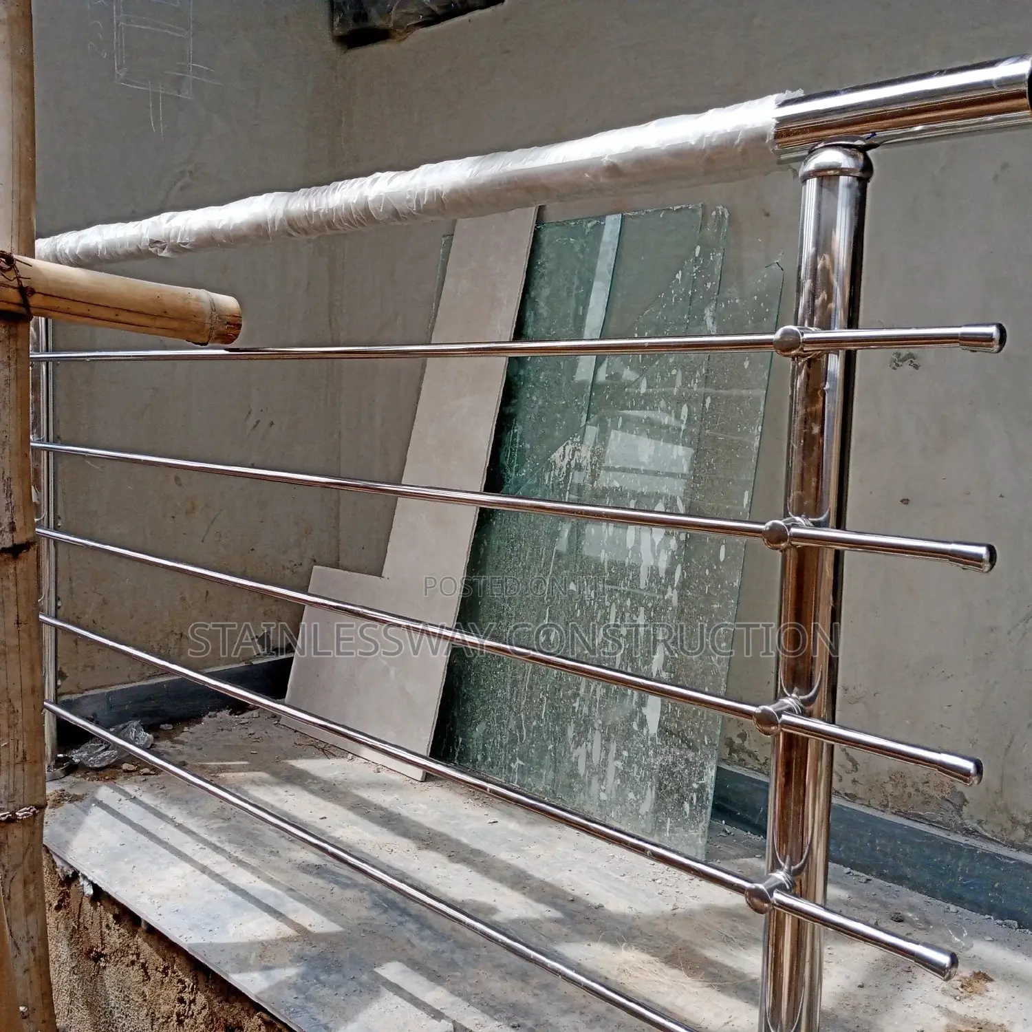 Stainless Handrail Design At Apo District
