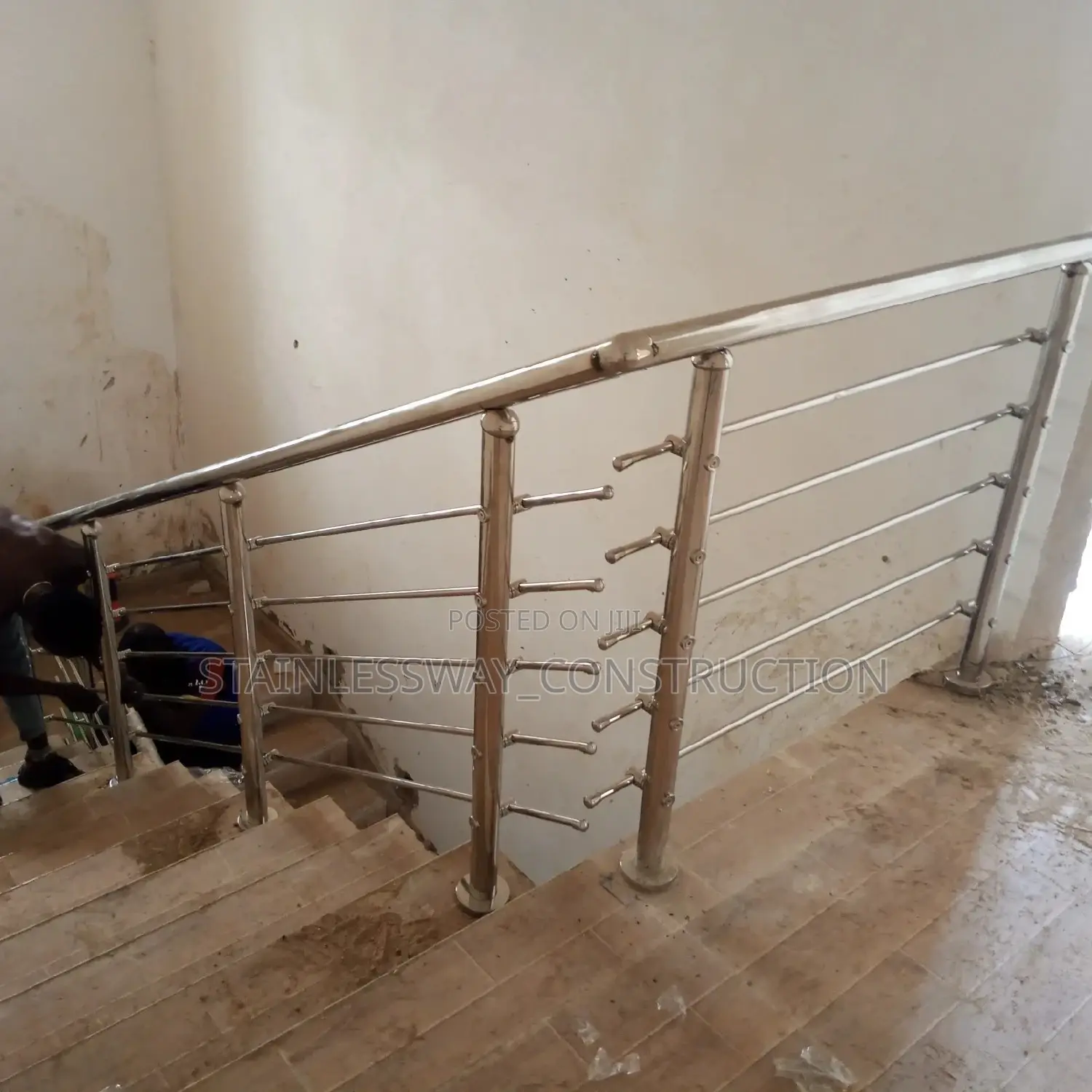 Stainless Handrail Design At Apo District