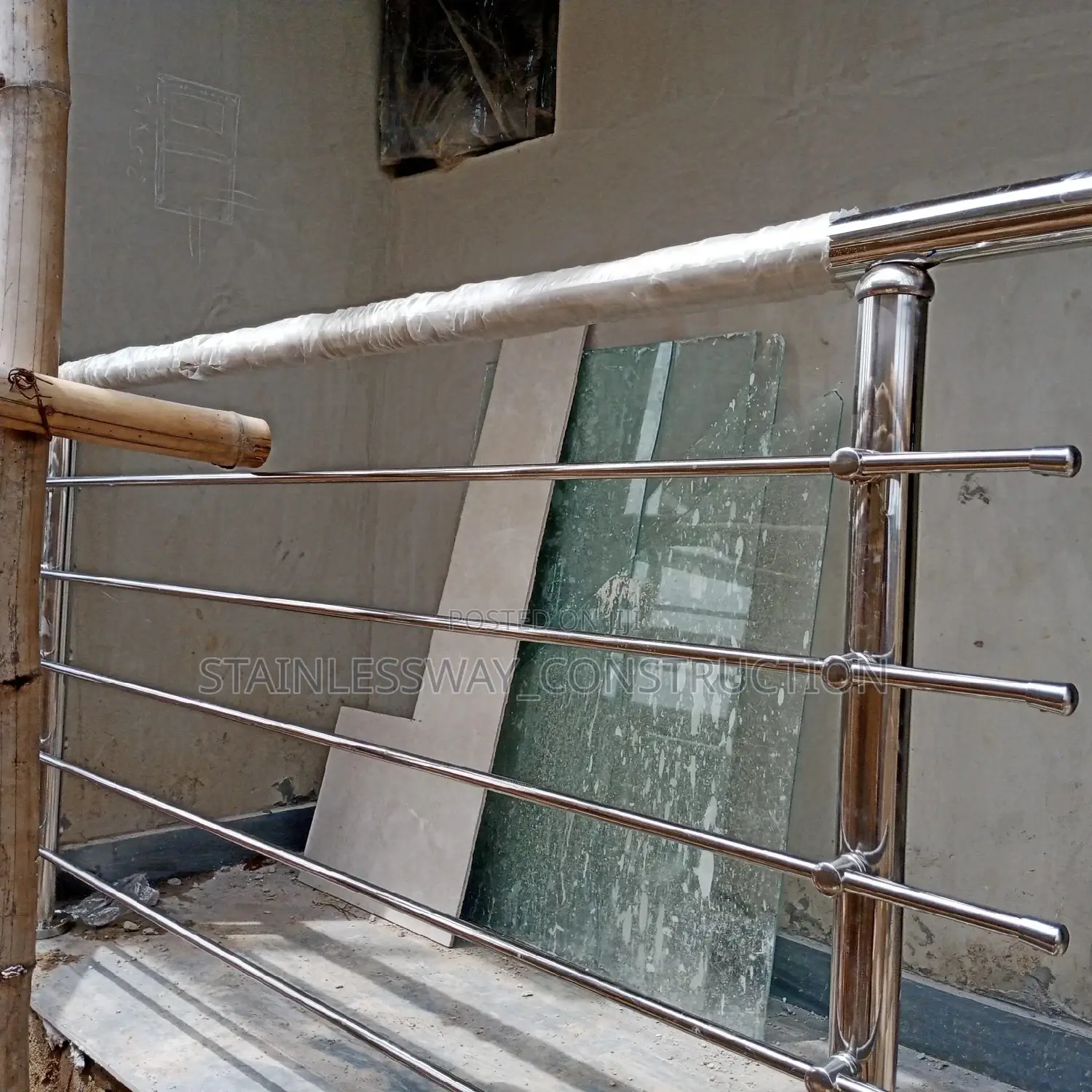Stainless Handrail Design At Apo District