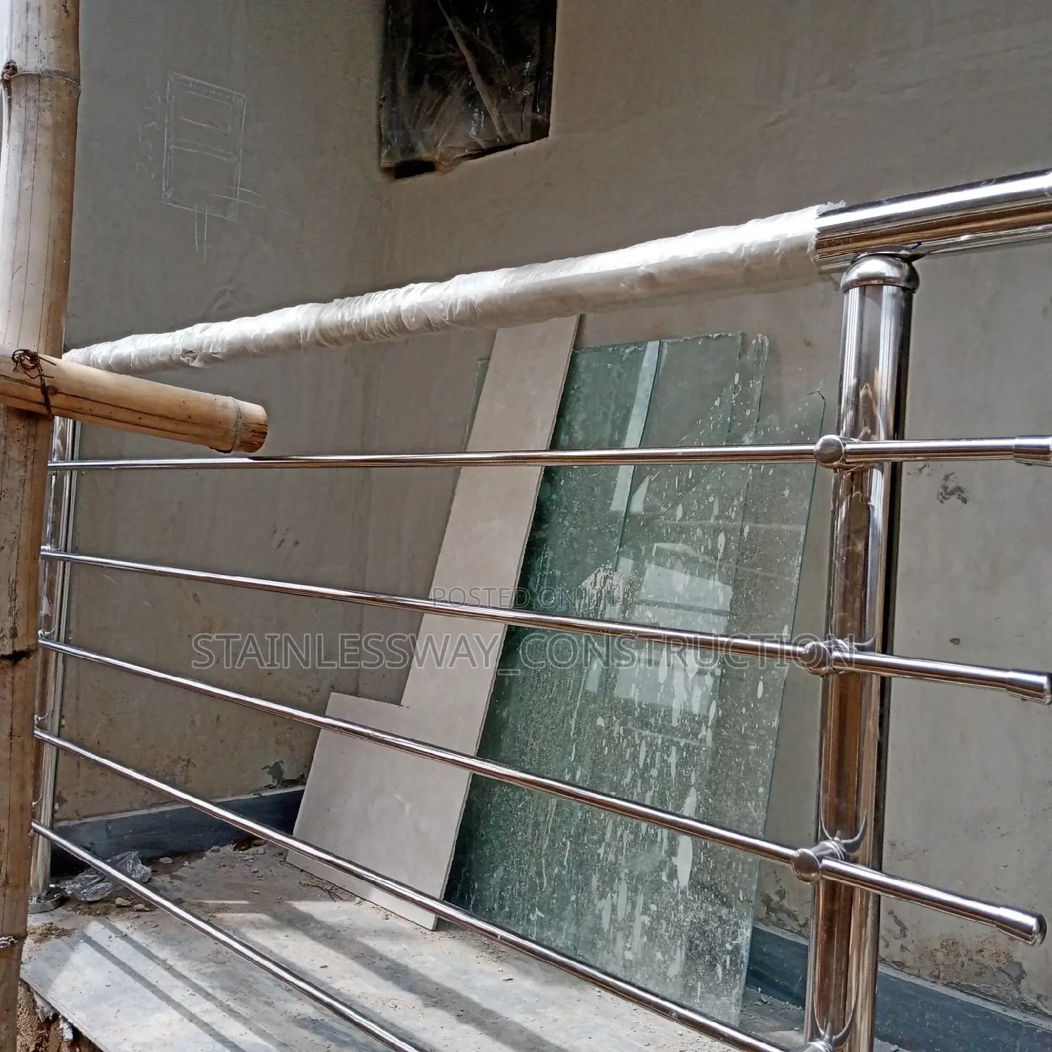 Stainless Handrail Design At Apo District