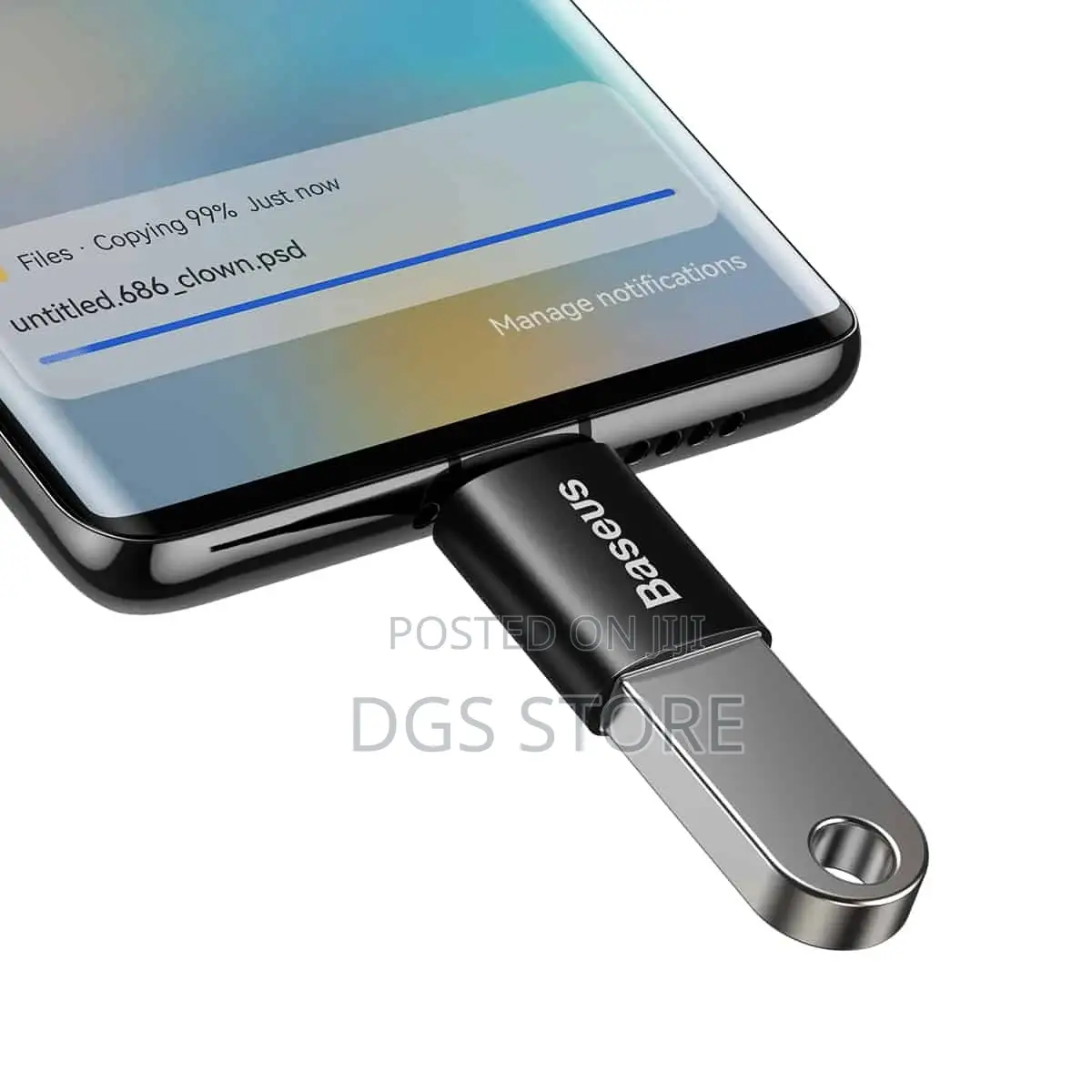 Baseus Ingenuity Series Mini OTG Adapter Type C to Usb a 3.1