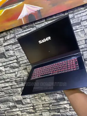 New Laptop Sager NP7876 32GB Intel Core I7 SSD 1T