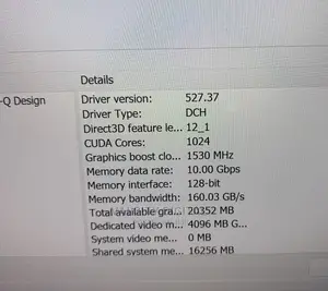 Laptop Dell Precision 5530 32GB Intel Core I9 SSD 1T