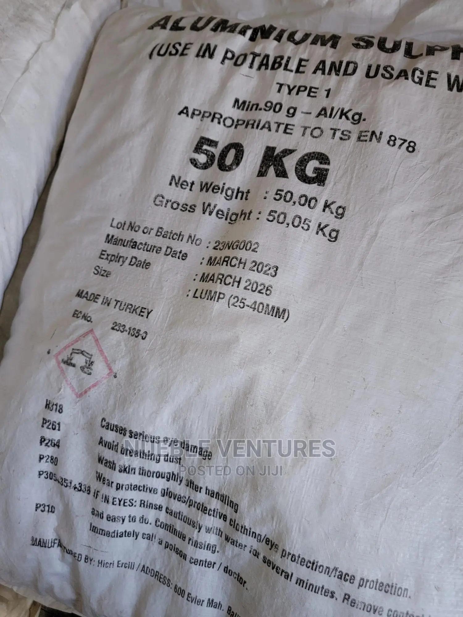 Aluminum Sulphate (Powder, Lump, Granular)