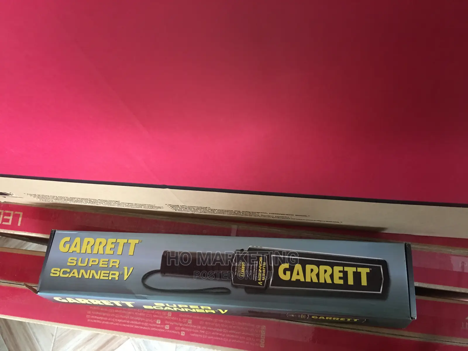 Garrett Metal Detector Fast Detect Hand Held Scanner