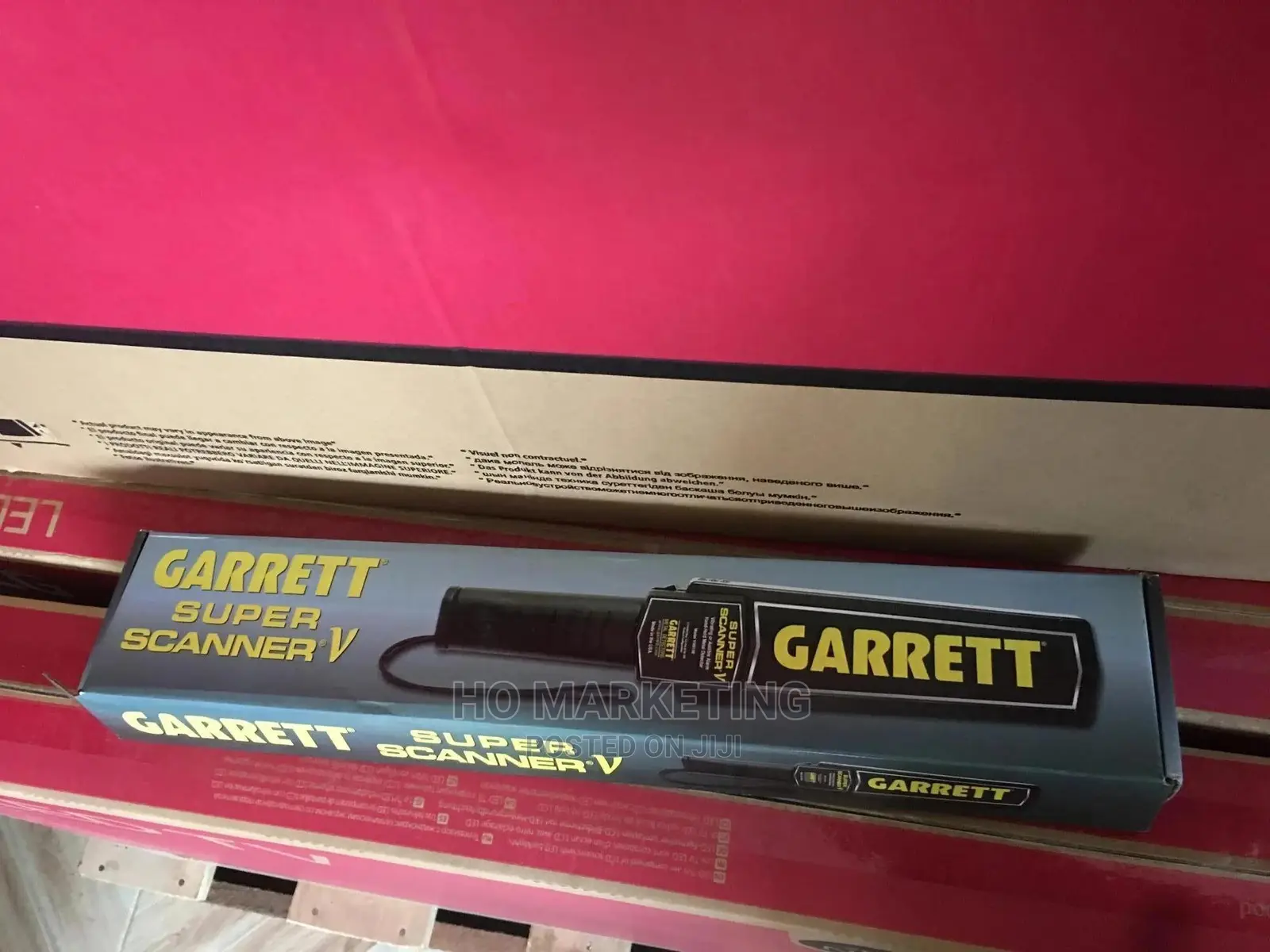 Garrett Metal Detector Fast Detect Hand Held Scanner