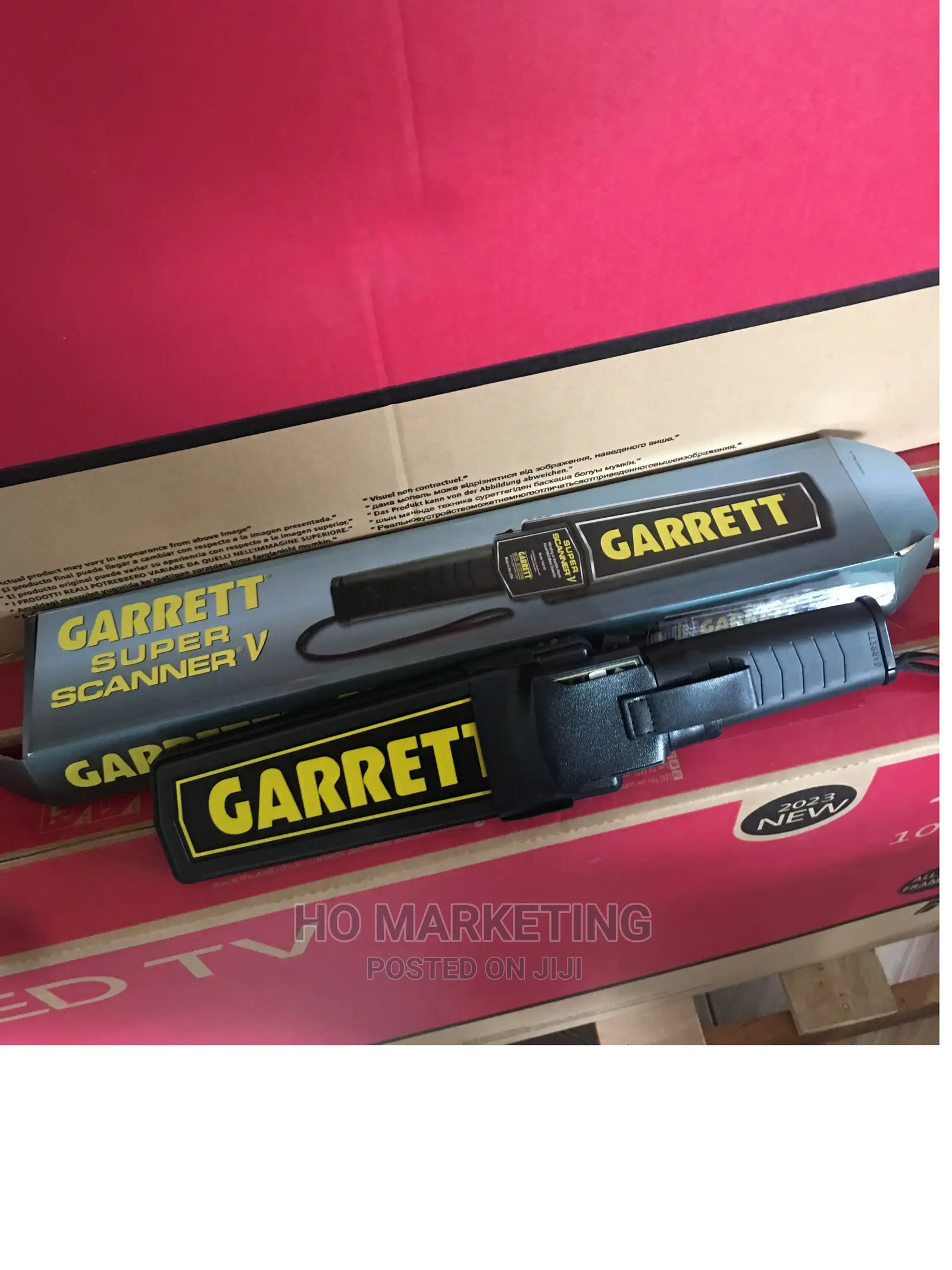 Fast Detect Hand Held Garrett Metal Detector