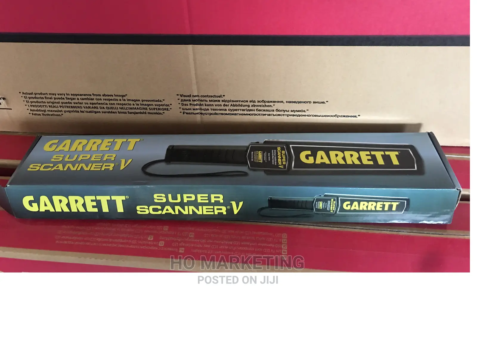 Fast Detect Hand Held Garrett Metal Detector
