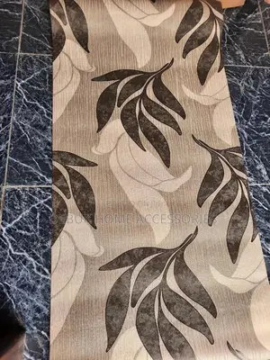 Brown Floral Wallpaper Design