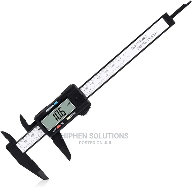Digital Carbon Fiber 0-150mm Vernier Caliper