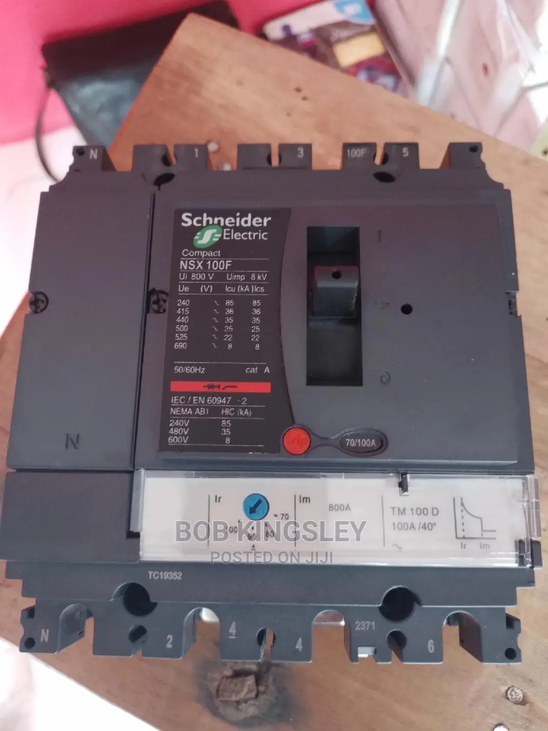 100A 4pole McCb Schneider