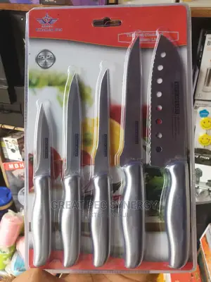5 Pieces Stainless Knife Set