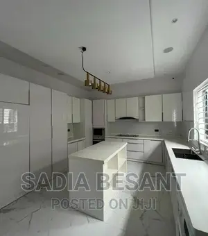 Contemporary Kitchen Cabinet Design With Accessories