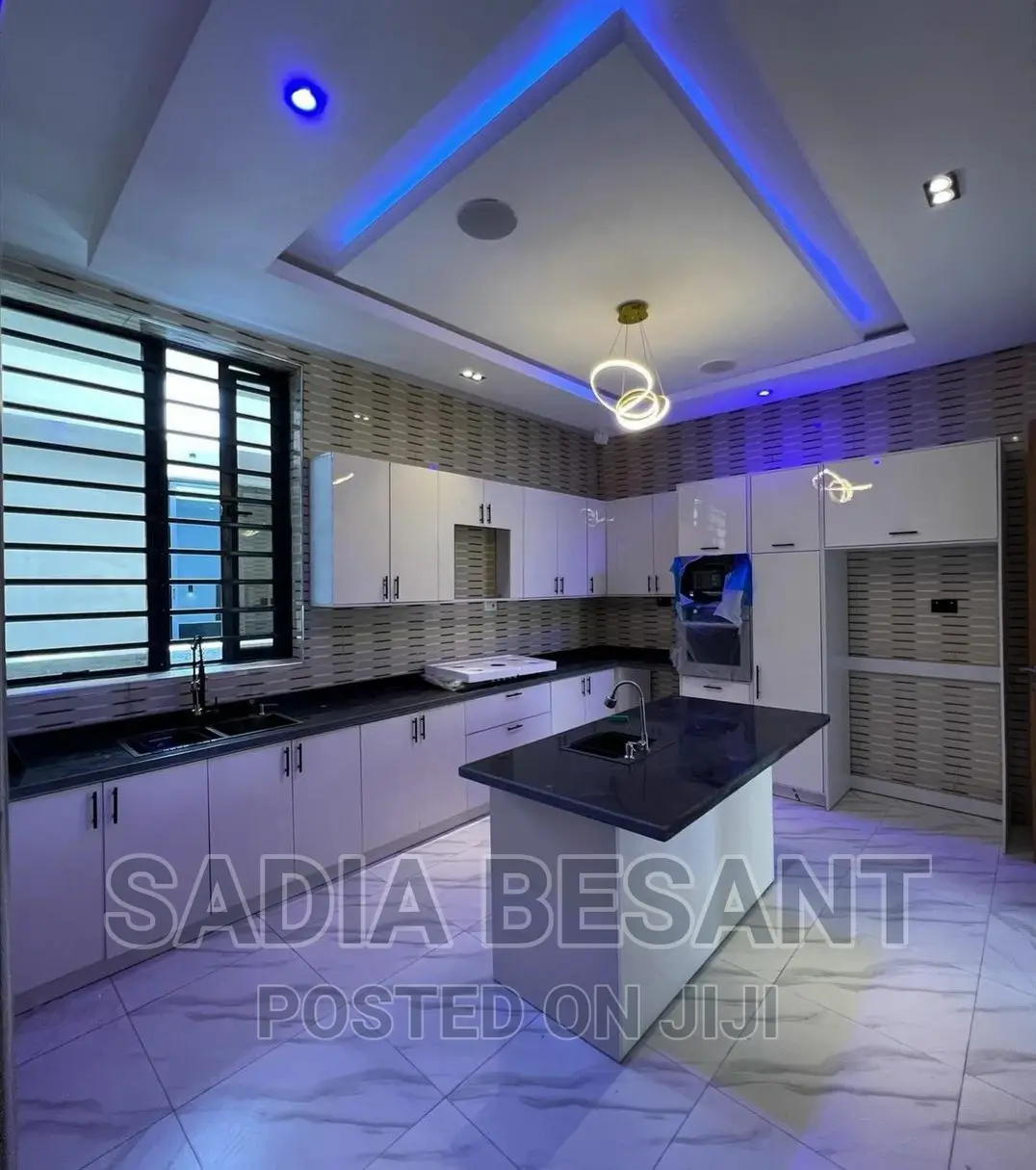 Luxury Kitchen Cabinet Design With Accessories