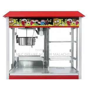 POPCORN Machine With Side Showcase Warmer/Display Warmer