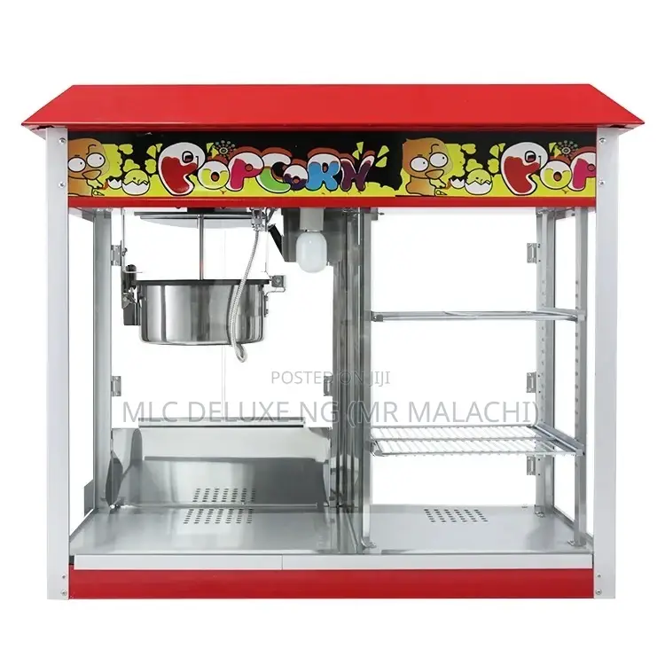 POPCORN Machine With Side Showcase Warmer/Display Warmer