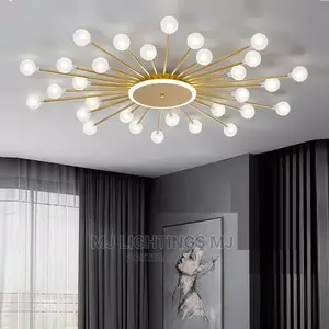 Modern Glass Ceiling Chandelier Light.