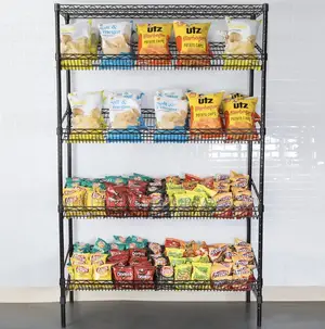 Slant Commercial Bread Sale Racks/Multi Purpose Display Rack