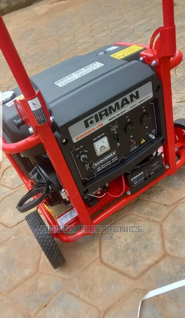 Brand Bew Sumec Firman(Eco4990es)3.5kva Generator/ Copper/