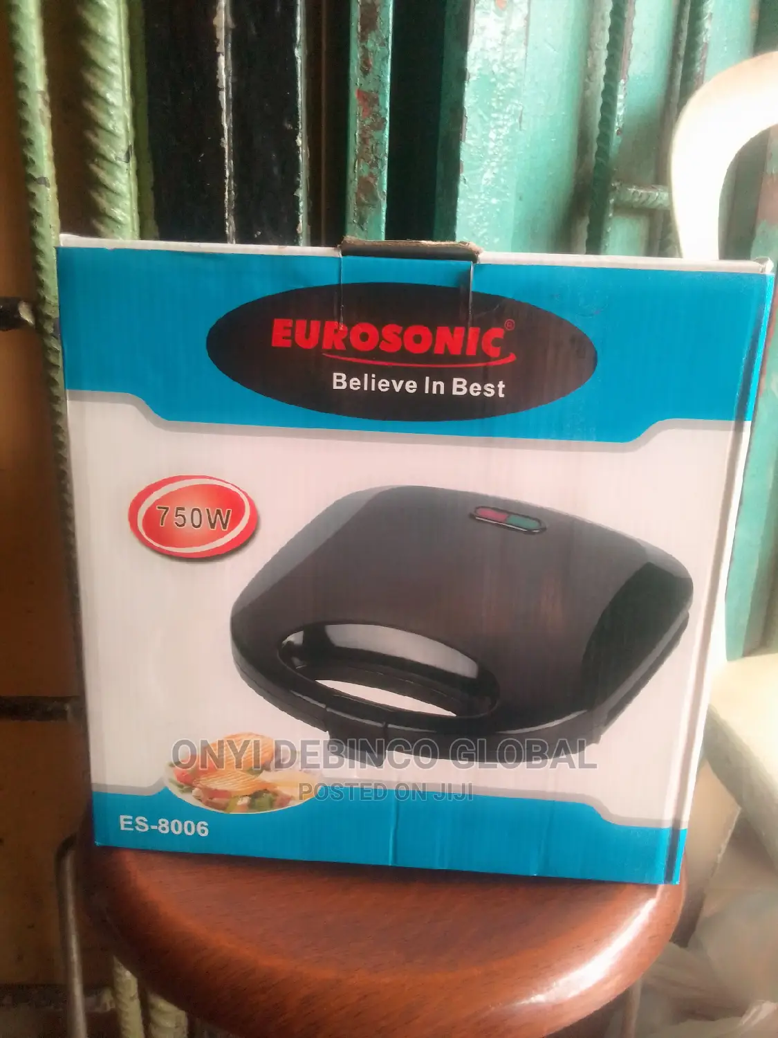 Eurosonic 2 Slice Bread Toaster/ Sandwish Maker
