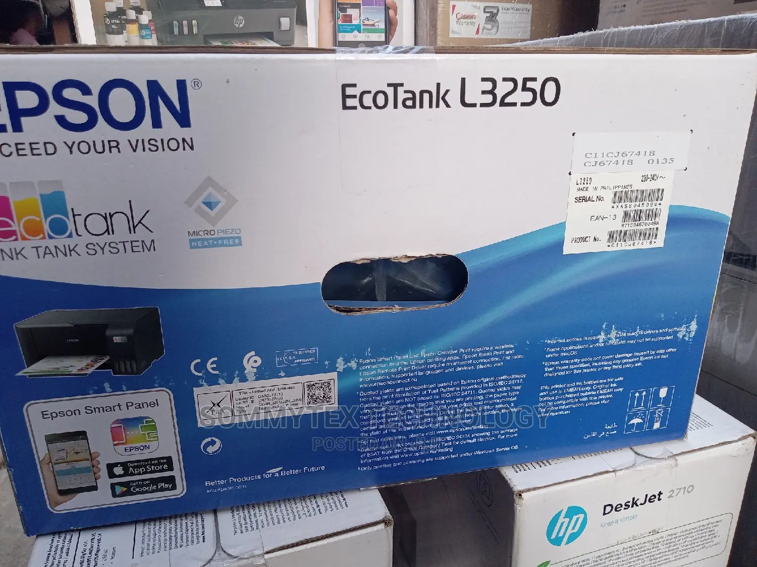 Epson Ecotank L3250 Printer