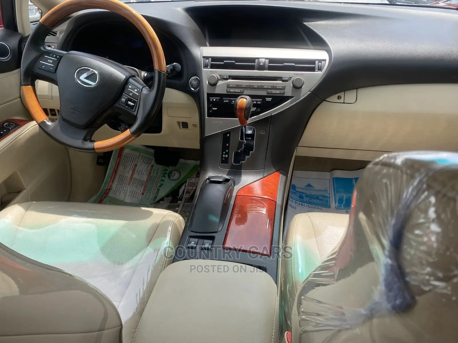 Lexus RX 350 2011 Red