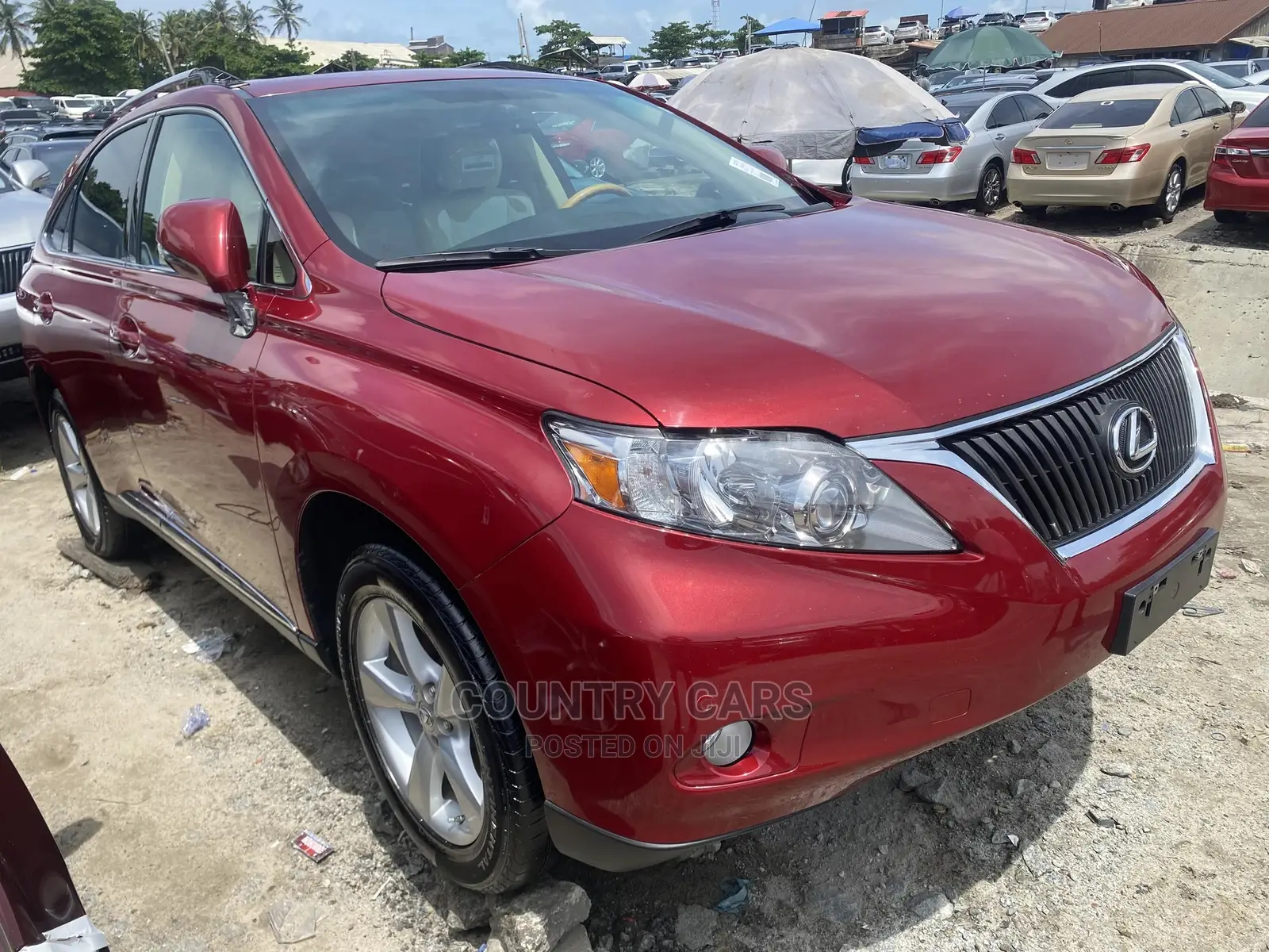 Lexus RX 350 2011 Red