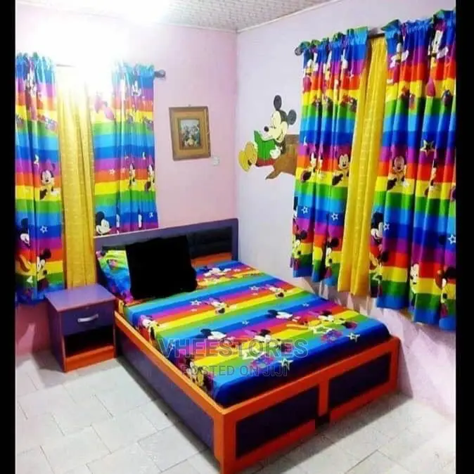 Bedspread and Curtain