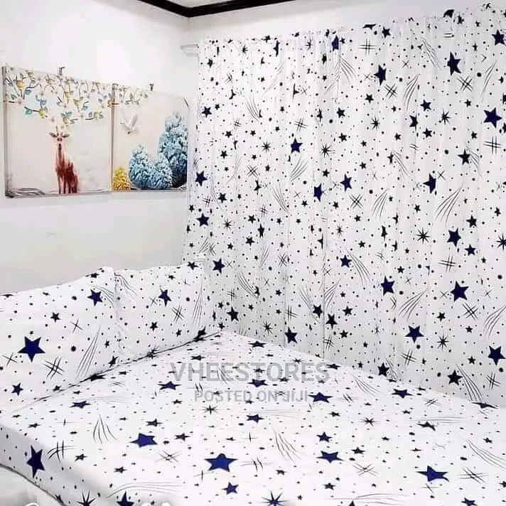 Bedspread and Curtain