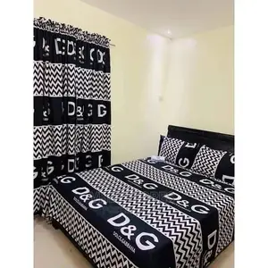 Bedspread and Curtain