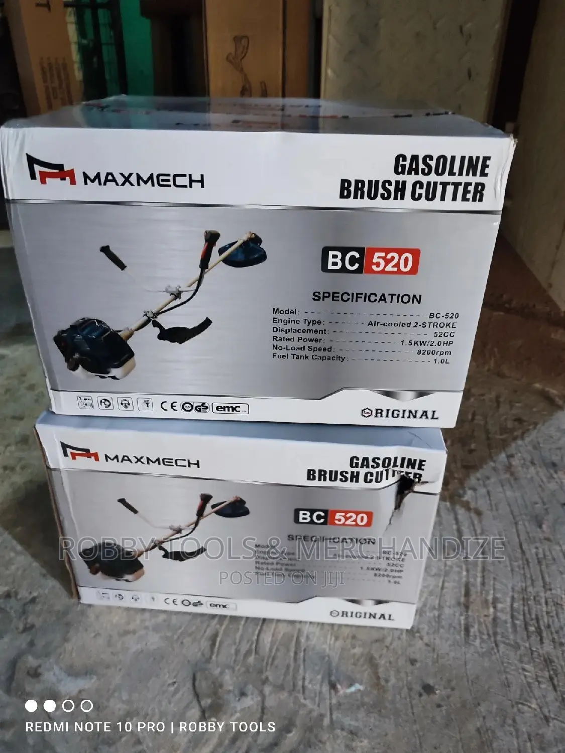 Maxmech Brush Cutter 520bc