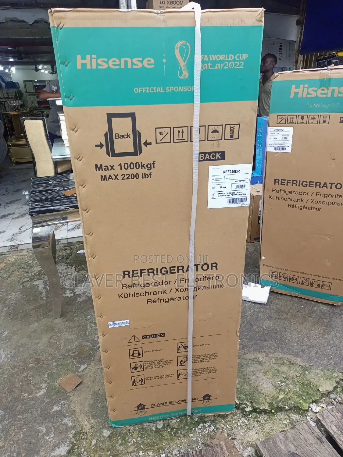 Hisense Fridge 240l