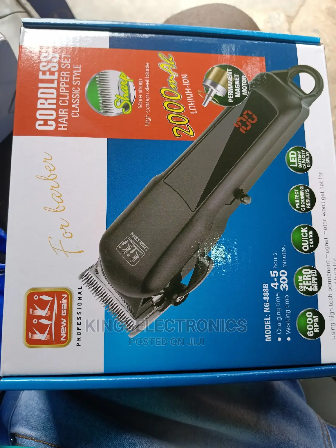 Cordless Hair Clipper Set
