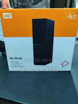 WD My Book Desktop 4tb