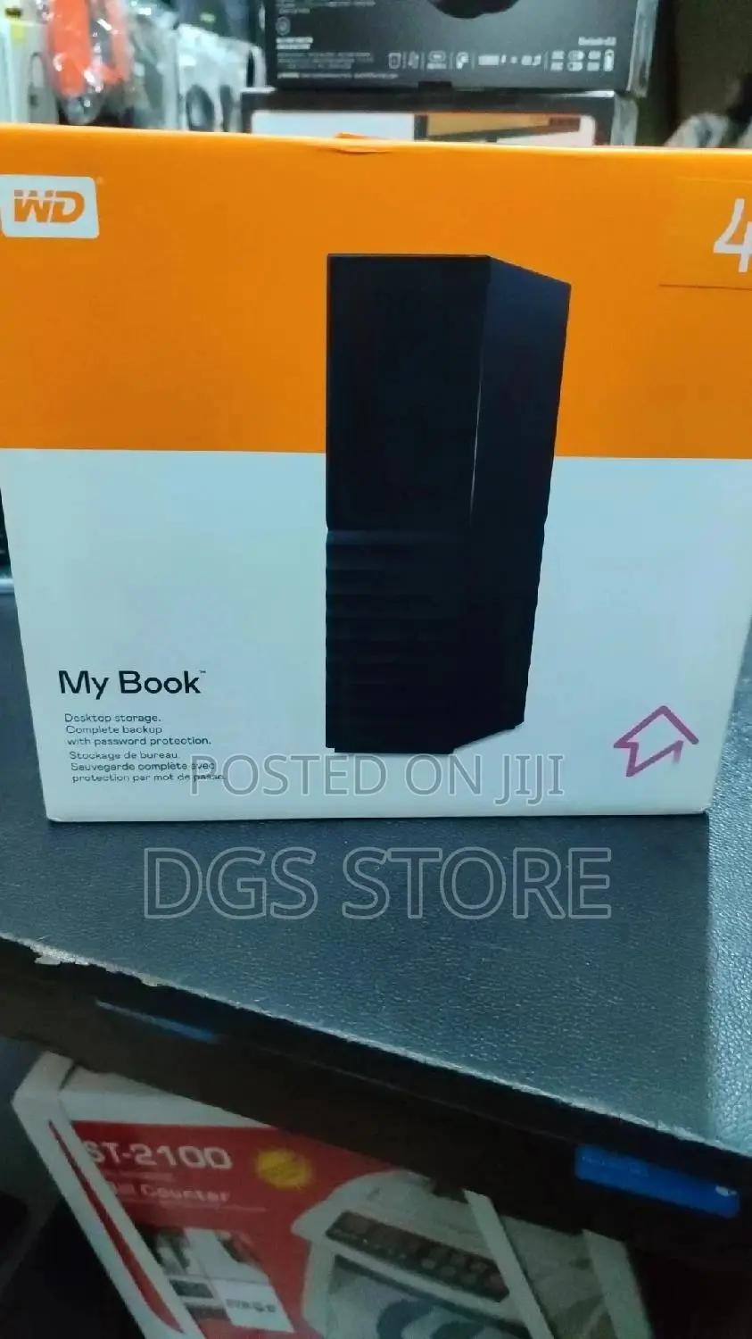 WD My Book Desktop 4tb