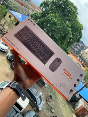 Porodo Wireless Keyboard Mouse (Super Slim)