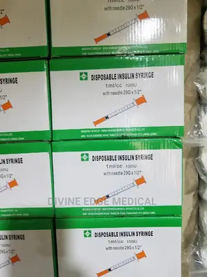 Disposable Insulin Syringes 100iu