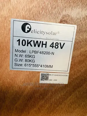 10kwh 48v Felicity Lithium Battery