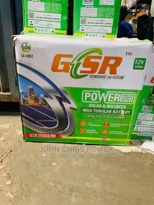 240ah GSR Tubular Battery