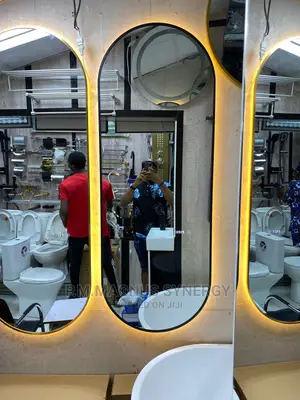 England Standard Mirror With Light.