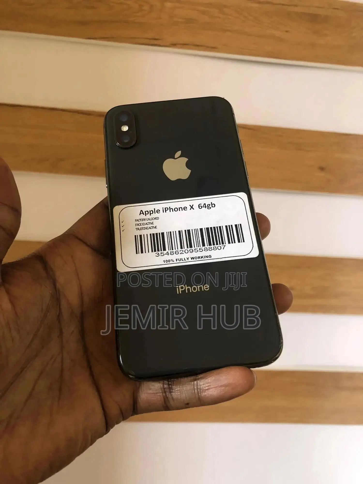 Apple iPhone X 64 GB Black