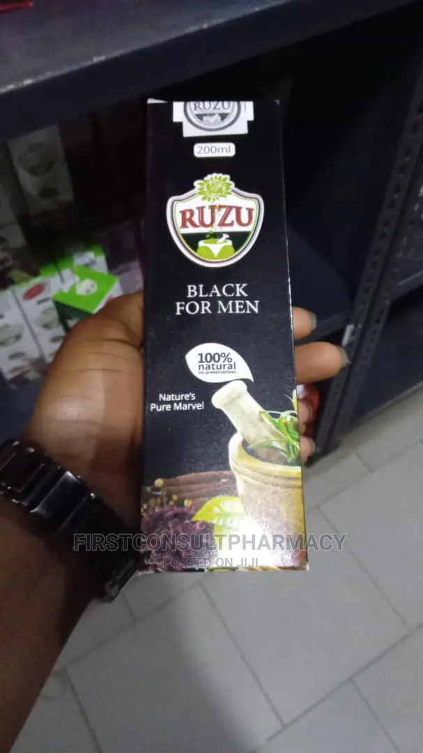 Ruzu Black for Men 200mls