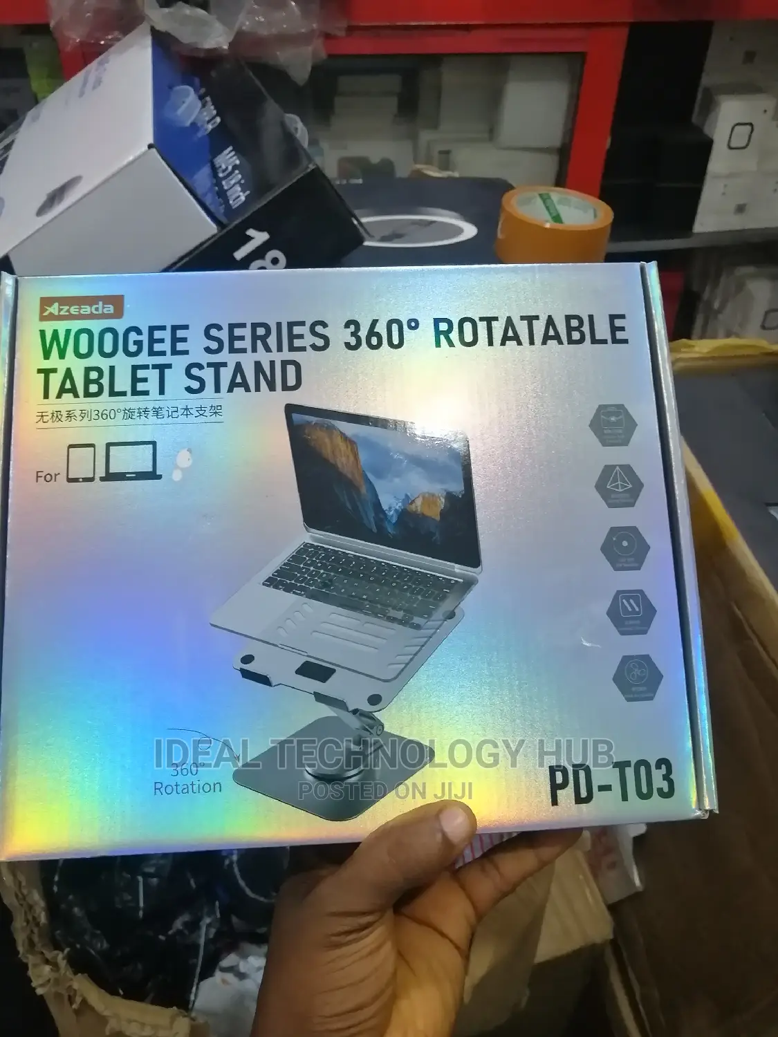 Woogee Series 360 Rotatable Tablet Stand